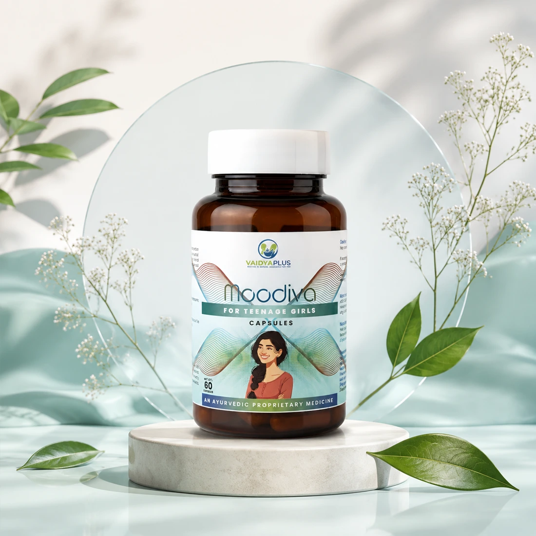 Moodiva | Ayurvedic Supplement for Teenage Girls